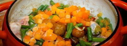 куриный кобблер с тимьяновыми лепешками. Шаг 2