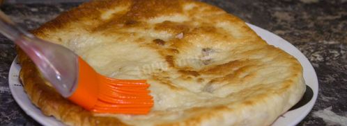 лангош лепешка. Шаг 19