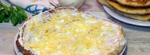 лангош лепешка. Шаг 21