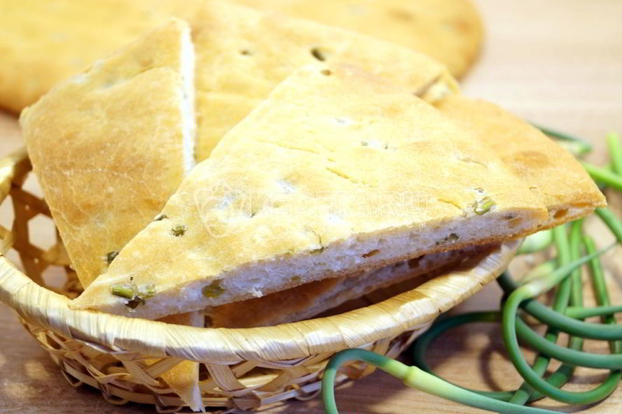 Рецепт лепешки с чесночными стрелками сандра