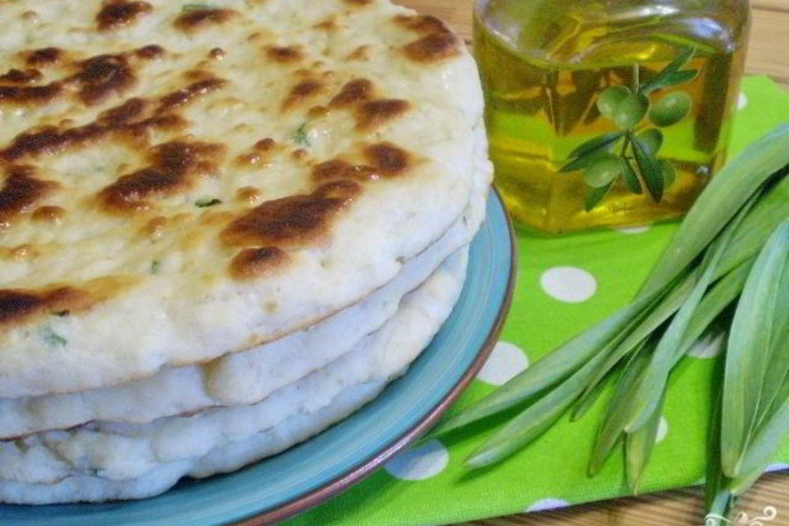 Рецепт лепешки с маслом