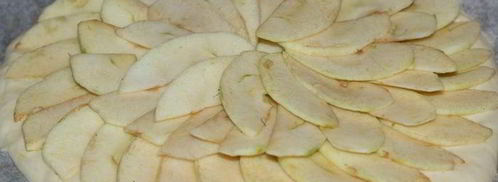 лепешка с яблоком и сыром. Шаг 4