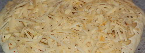 лепешка с яблоком и сыром. Шаг 6