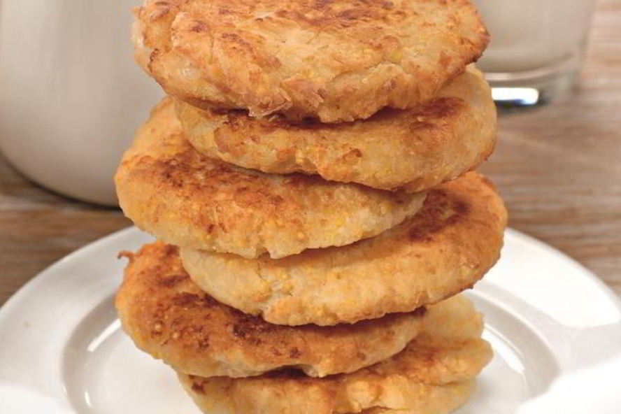 Рецепт лепешек из кукурузной крупы