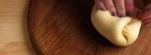 лепешки к шашлыку с зеленью и творогом. Шаг 5