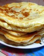 Лепешки на молоке