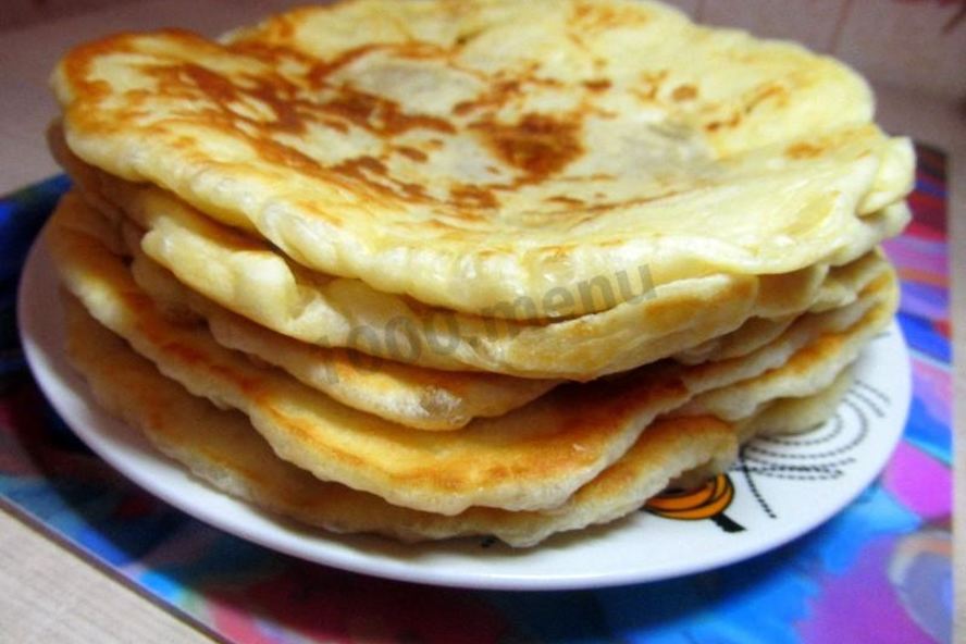 Рецепт лепешек на молоке