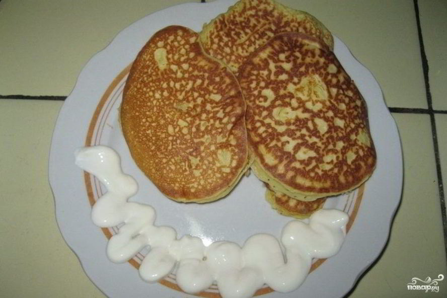 Рецепт лепешек на сметане