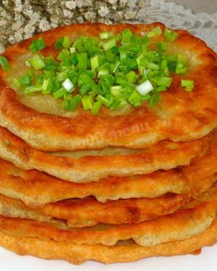 Лепешки на соде на сковороде