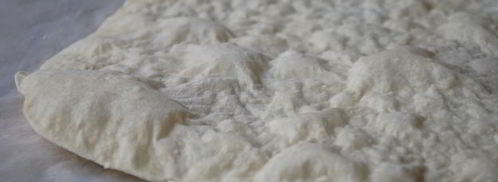 лепешки на воде и муке в духовке. Шаг 7