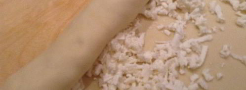 лепешки с брынзой. Шаг 6