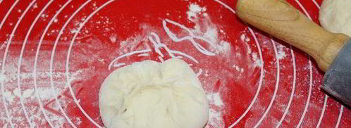 лепешки с черемшой и адыгейским сыром. Шаг 5