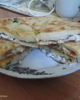 Лепешки с начинкой