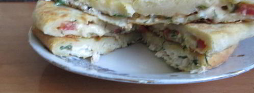 лепешки с начинкой. Шаг 11