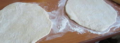 лепешки с начинкой. Шаг 6