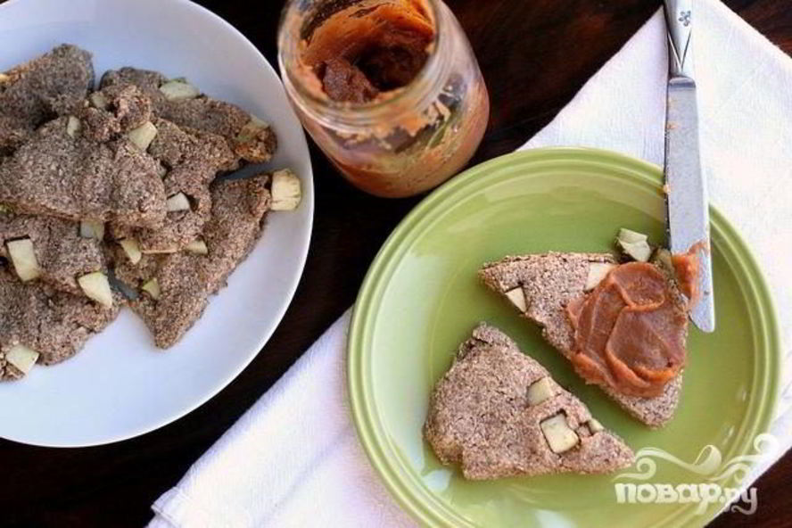 Рецепт лепешек с яблоком и пряностями