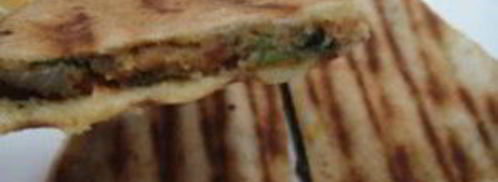 пита с начинкой из овощей. Шаг 5