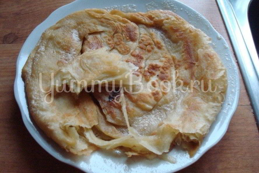 Рецепт слоеных лепешек