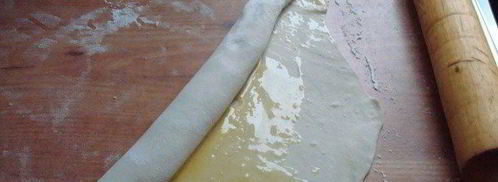 слоеные лепешки. Шаг 3