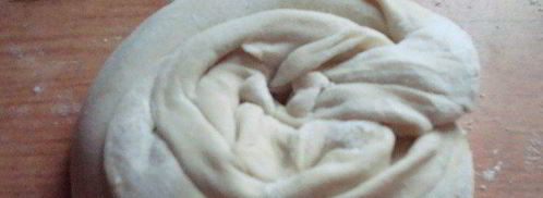 слоеные лепешки. Шаг 4