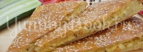 сырная лепешка. Шаг 11