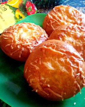 Сырно-майонезные лепешки