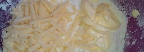 сырно-майонезные лепешки. Шаг 3