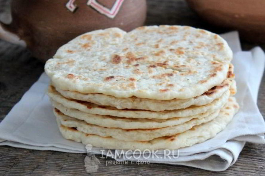 Рецепт сырных лепешек на молоке на сковороде