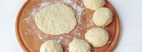 сырные лепешки с начинкой. Шаг 12