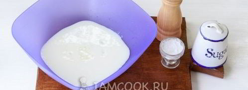 сырные лепешки с начинкой. Шаг 8