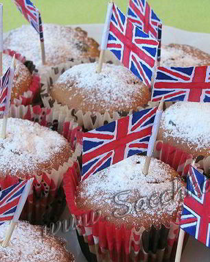 Черничные маффины