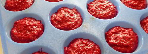 финские сочные свекольные маффины. Шаг 8