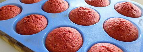 финские сочные свекольные маффины. Шаг 9