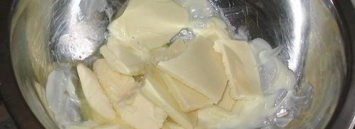 маффины из белого шоколада и клубники. Шаг 11