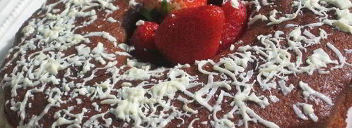 маффины из белого шоколада и клубники. Шаг 15