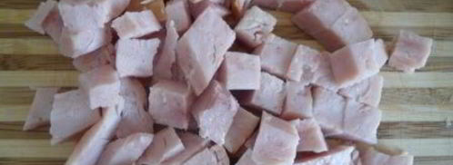 маффины на кефире ветчина-сыр. Шаг 4