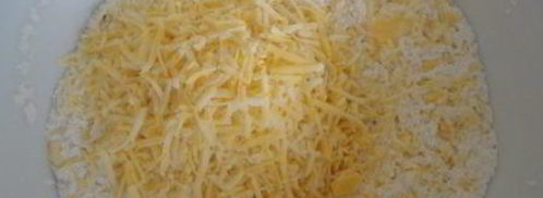 маффины на кефире ветчина-сыр. Шаг 5