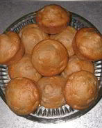 Маффины на кислом молоке с яблоками