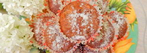 маффины с финиками и грецкими орехами. Шаг 4