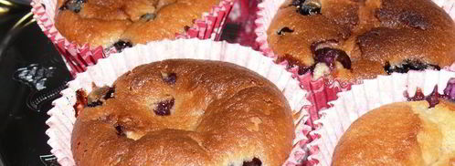 маффины с голубикой. Шаг 2