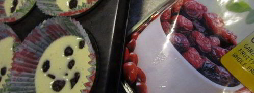 маффины с клюквой и миндальным штрейзелем. Шаг 8