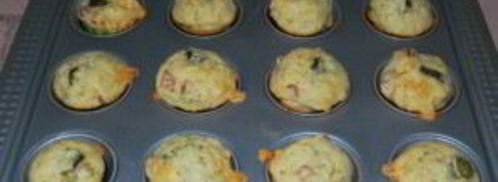 маффины с колбасой и сыром. Шаг 5