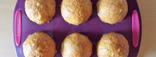 маффины с креветками и шпинатом. Шаг 6