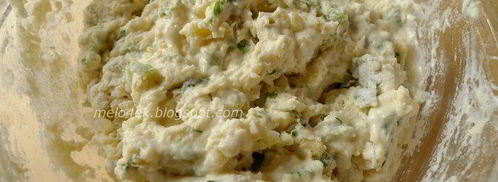 маффины с сыром и зеленью. Шаг 3