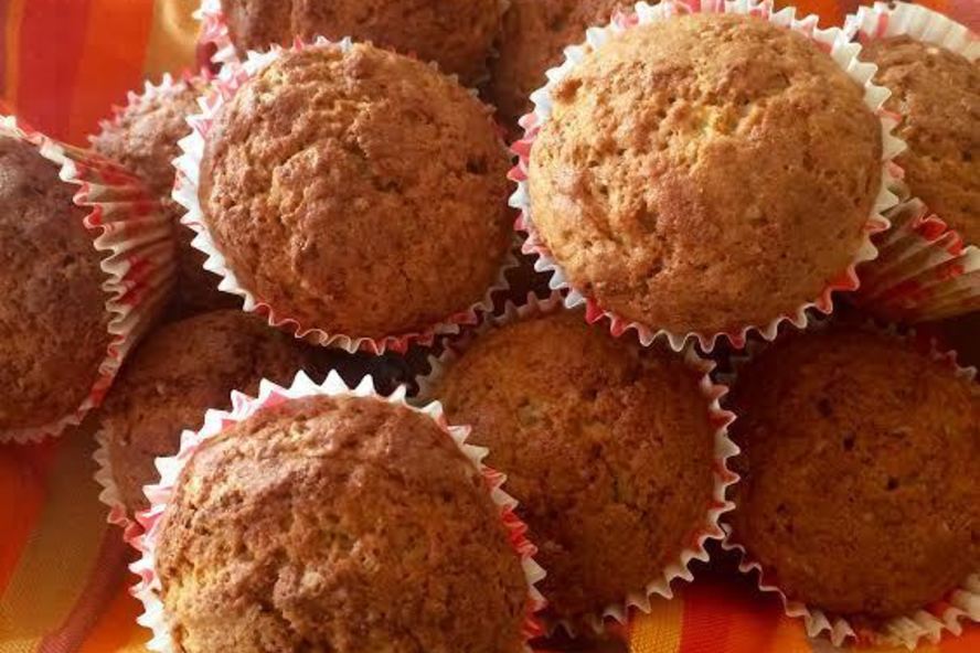 Рецепт маффинов с цукини и цельнозерновой мукой