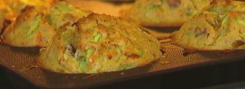 маффины с цукини, морковью и орехами пекан. Шаг 9