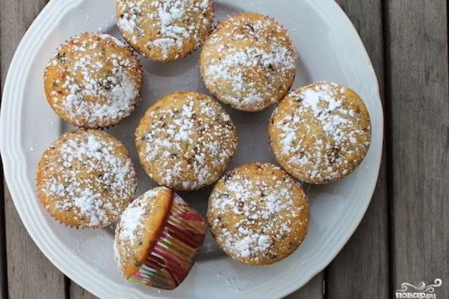 Рецепт маффинов со сгущенкой