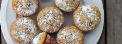 маффины со сгущенкой. Шаг 4