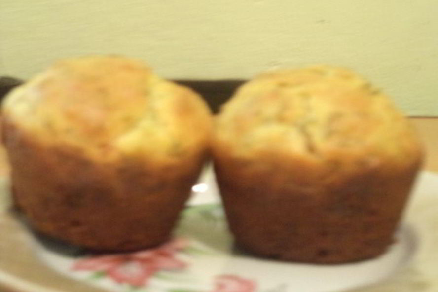 Рецепт маффинов со слабосоленой семгой