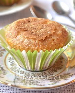 Маффины со сливами и корицей